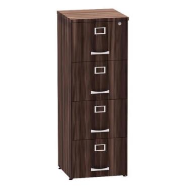Imagem de Arquivo Com 04 Gavetas P25 Pandin 1,30 M Walnut