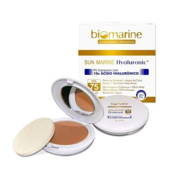Imagem de Pó Compacto Biomarine Sun Marine Hyaluronic FPS 75
