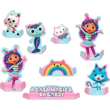Imagem de Decoração de Mesa - Festa A Casa Magica da Gabby - 8 unidades - FestCo