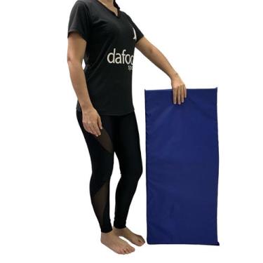 Imagem de Colchonete Para Academia e Exercícios 90X40X3CM DF5011 Azul Dafoca Spo
