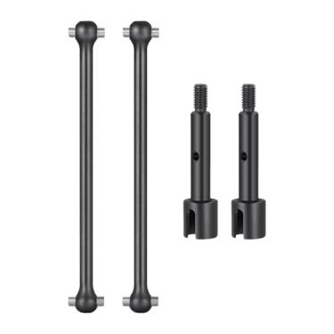 Imagem de JGGZONE Steel 1144 RC Rear Drive Shaft CVD Driveshaft Set Rear Axle Dogbone CVD Driveshafts for 1/16 1/18 RC Crawler Car LO-SI Mini-B Brushed Mini-T 2.0 Buggy Upgrades