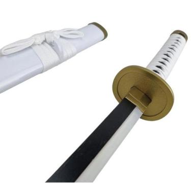 Imagem de Espada Roronoa Zoro Katana Wado De Bambu Com LED Cosplay One Piece Dec