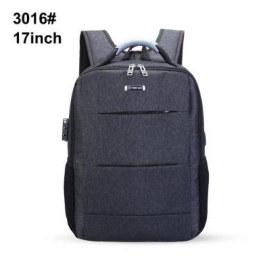 Imagem de Mochila Anti Furto Com Usb E Chave Secreta Executiva 3016 - Tem Tudo O