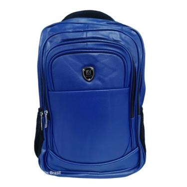 Imagem de Mochila Impermeável Escolar Fashion - 9112, Azul
