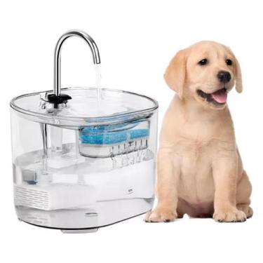 Imagem de Bebedouro Para Gatos Cães Fonte Com Filtro Água Circulante - COIBEU