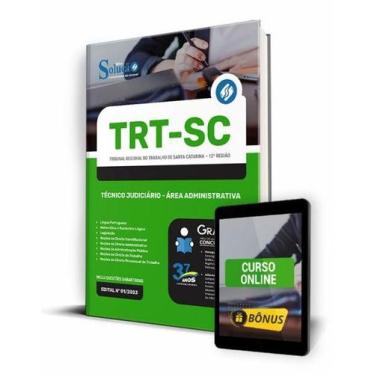 Imagem de Apostila TRT-SC - Técnico Judiciário - Área Administrativa
