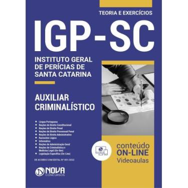 Imagem de Apostila IGP-SC - Instituto Geral de Perícias de Santa Catarina - Auxi