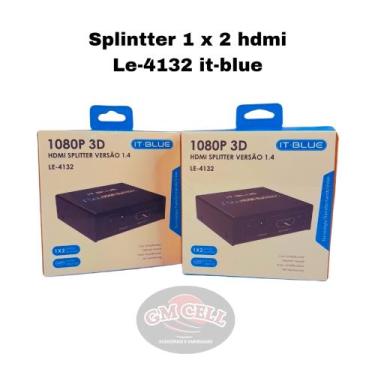 Imagem de Splintter hdmi 1 pra 2 tela le-4121 it-blue