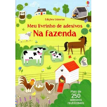 Imagem de Livro - Na fazenda: meu livrinho de adesivos