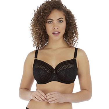 Imagem de Freya Cobertura total feminina, Renda preta, 30G