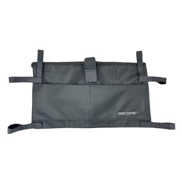 Imagem de Bolsa de Armazenamento Segura WKRB-6B com Seis Bolsos, Preta – Bolsa Acessória para Idosos, Seniores, Deficientes – Bolsa Portátil Mãos Livres Adequada para a maioria dos Andadores