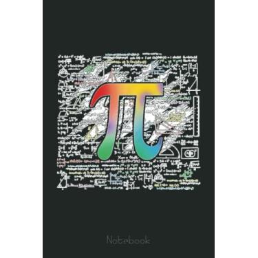 Imagem de Pi Day Math Equation Math Teacher Student Geek Graph Notebook Vintage: Graph Paper Notebook, Grid Paper for Math and Science Students, Quad Ruled 4x4 (110 Pages, 6x9)