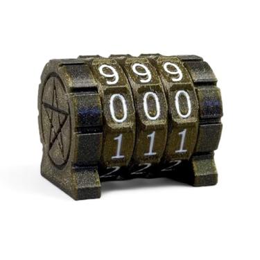 Imagem de Lixusia Contador De Vida, Contador De Saúde, Rastreador Para Jogos De Tabuleiro, Jogos De Cartas Rpg, Compatível Com Mtg (Número Dourado + Branco)