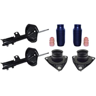 Imagem de PAR AMORTECEDOR DIANTEIRO COM KIT COMPLETO BATENTE COIFA COXIM I30 2009 2010 2011 2012