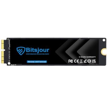Imagem de Bitsjour Atualização de SSD NVMe de 512 GB para Apple MacBook Air A1466 A1465 2013-2017, MacBook Pro A1398 A1502 Retina 2013-2015, Mac Pro A1481 2013, iMac A1418 A1419, Mac Mini A1347 2013 014, Mac
