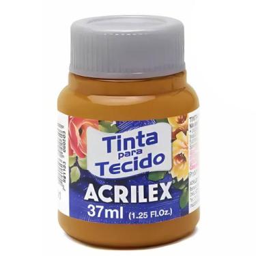 Imagem de Tinta Para Tecido Acrilex Fosca 37ml Escolha a Cor, 539 - SIENA NATURA