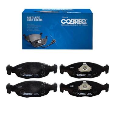 Imagem de Jogo de Pastilhas de Freio Dianteira Teves Cobreq N-324 P/ Celta Class