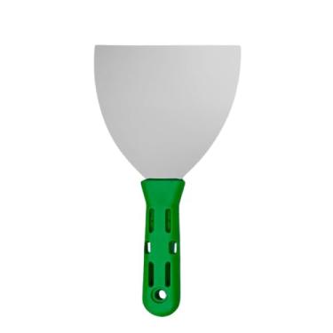 Imagem de Espátula Inox Premium Nauber 125mm Para Argamassa Massa Corrida Gesso Acabamentos Pintores Com Cabo Emborrachado Original