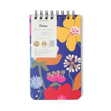 Imagem de Bloco Wire-O Pólen Pautado 12X20 Aromas Azul, Cicero