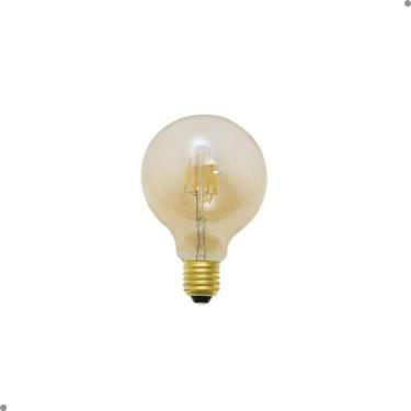 Imagem de Lâmpada Led Mini Balloon Filamento 4w Âmbar Luminatti