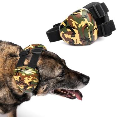 Imagem de ARpaw Protetores de ouvido de cachorro para proteção de ruído 30db - Fones de ouvido com cancelamento de ruído de cachorro para proteção auditiva (P)