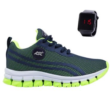 Imagem de Tênis Infantil Esporte Leve Macio Dia A Dia + Relógio-Unissex