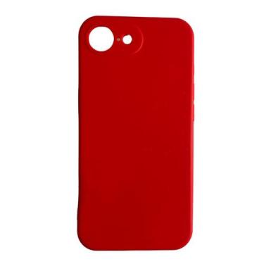 Imagem de Capinha Protetora Silicone Case Compativel Para iPhone 16e - DB, Verme