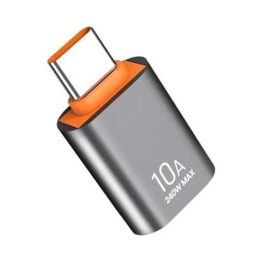 Imagem de Adaptador OTG USB 3.0 De Carregamento Rápido 10A Fêmea Para Tipo C Mac