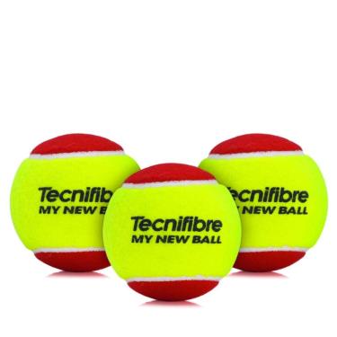 Imagem de Bola De Tênis Tecnifibre My Ball Stage 3 - Pack com 3 Bolas 