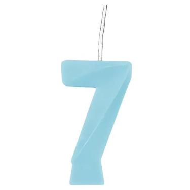 Imagem de Vela de Aniversário Candy Azul - 1 Unidade - Regina, 7