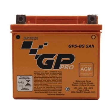 Imagem de Bateria Moto YAMAHA  Quadriciclos YFM 350R GP6-D (ytz6v) - GP PRO