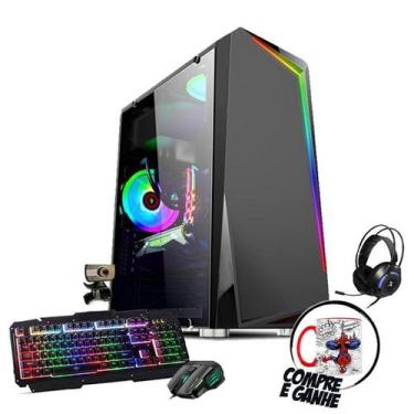 Imagem de Pc Gamer Bravus Core I7 Gtx 1050Ti 16Gb Hd 1Tb Ssd 120Gb - Intel