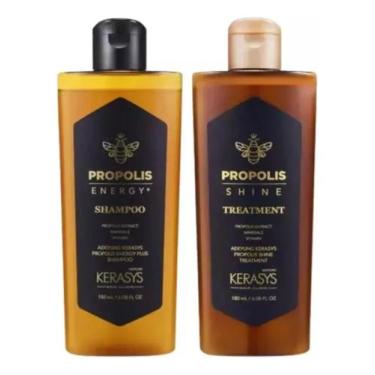 Imagem de Kit Shampoo Kerasys Própolis Energy 180 ml e Máscara Shine 180 ml