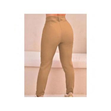 Imagem de Calça Feminina   Slim Com Anel  Alfaiataria Elegante Social e Casual -