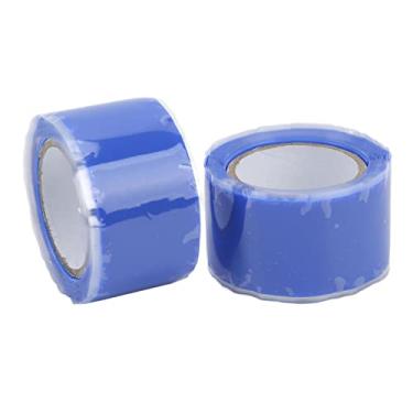 Imagem de Fita Isolante de Silicone para Mangueira Fita Isolante de Silicone, 2,5 Cm de Largura, Fácil Operação, Fita Autofusível Resistente a Altas Temperaturas para Reparo de Tubos