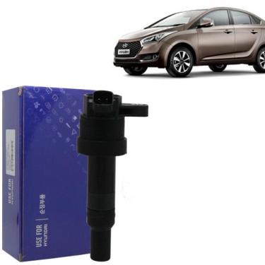 Imagem de Bobina ignição hb20 hb20s picanto 1.0 3cc 2009 2730104000 - YURA