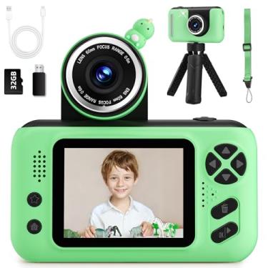 Imagem de Câmara para meninos, câmara digital para meninos e meninas, câmara digital para meninos, para vlogging, brinquedos para meninos e meninas de 3, 4, 5, 6, 7, 8, 9 anos, o melhor