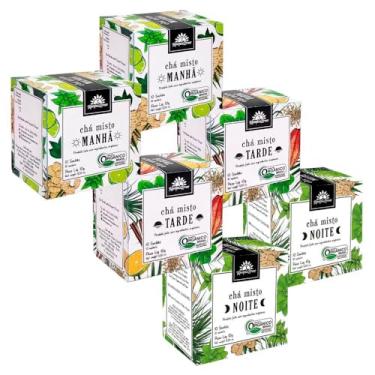 Imagem de Kampo de Ervas, Chá Harmonia Energia Digestão Sono 10 ervas Kit 60 sachês