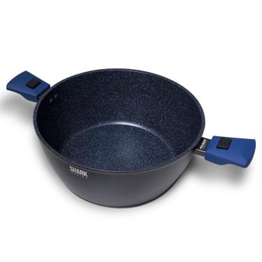 Imagem de Panela Polishop Ichef Ultra Family Size Shark Series Azul 28cm | Azul