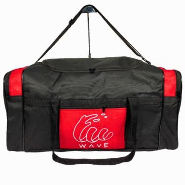Imagem de Mala Bolsa De Viagem Sacola Grande Grande Reforçada - Wave Shop, Verme
