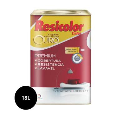 Imagem de Tinta Acrílica Super Ouro Premium Parede Resicolor 18 Litros, ROSA COL