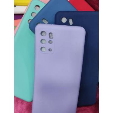 Imagem de Capinha Para Samsung S20+  Silicone Aveludada - Top, lilás 