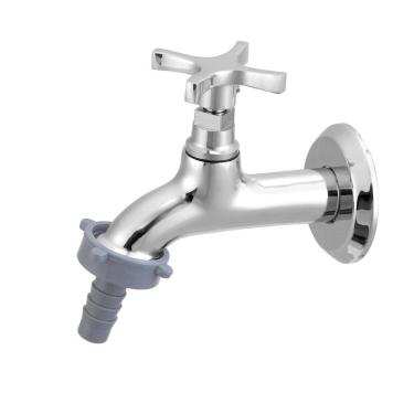 Imagem de Torneira para Jardim Parede Soluz Meber Metais Cromado