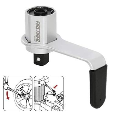 Imagem de FIRSTINFO F3220DF - 800 N.m. (590 pés-lbs) Multiplicador manual de torque 3,4:1 chave inglesa, unidade de 1/5.1 cm (fêmea/entrada) para unidade de 3/10.2 cm (macho/saída), máx. 800 Nm porca de lug