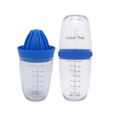 Imagem de Espremedor manual de frutas e mixer misturador de bebidas kit - Fábric