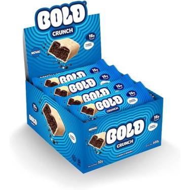 Imagem de Barra de Proteína BOLD Crunch Cookies & Cream (15g de Proteína) - Caix
