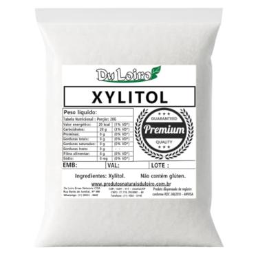 Imagem de Xylitol Xilitol Cristal Puro 2Kg