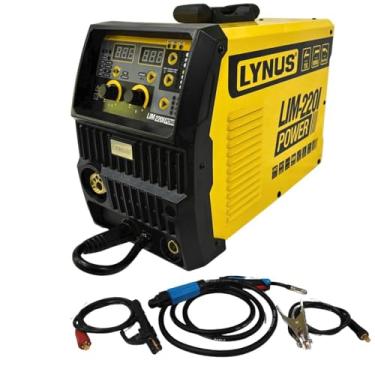 Imagem de Inversora de solda multiprocesso 200A para Eletrodo Mig e Tig - LIM-220I - Lynus (110/220 (Monofásico))