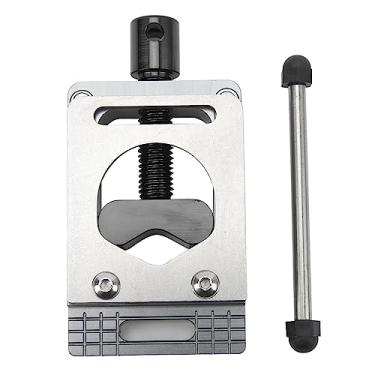 Imagem de Bike serra guia guia de alumínio liga de bicicleta garfo de porta -boate post guia guia ajustável guia de serra de corte para montanhas (Preto)