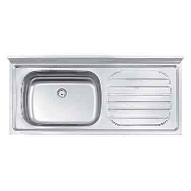Imagem de Pia de Apoio Tramontina Filo 56 EX em Aço Inox 120x55 cm